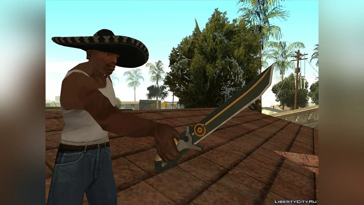 Olga\\\'s Knife from Remember Me / GTA San Andreas