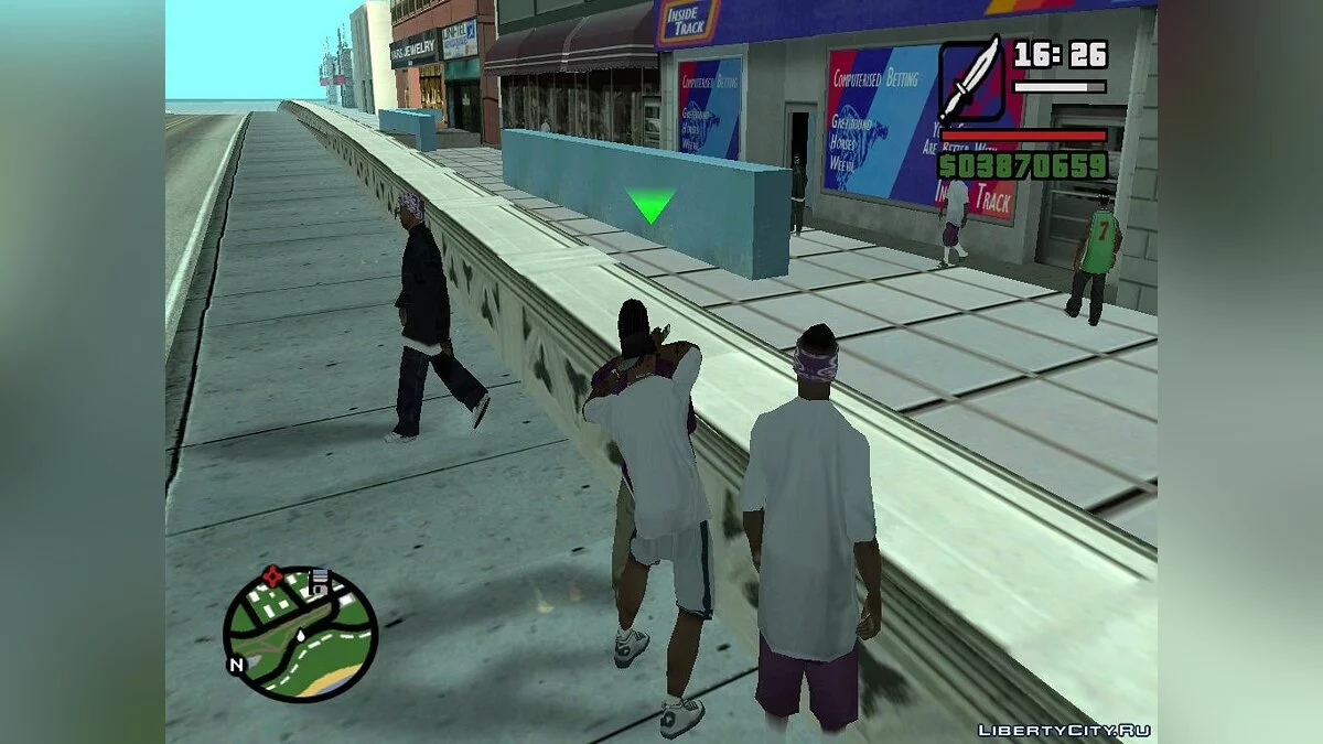 Длинный нож / GTA San Andreas
