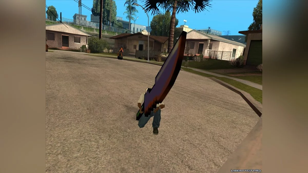 Мультяшный меч / GTA San Andreas