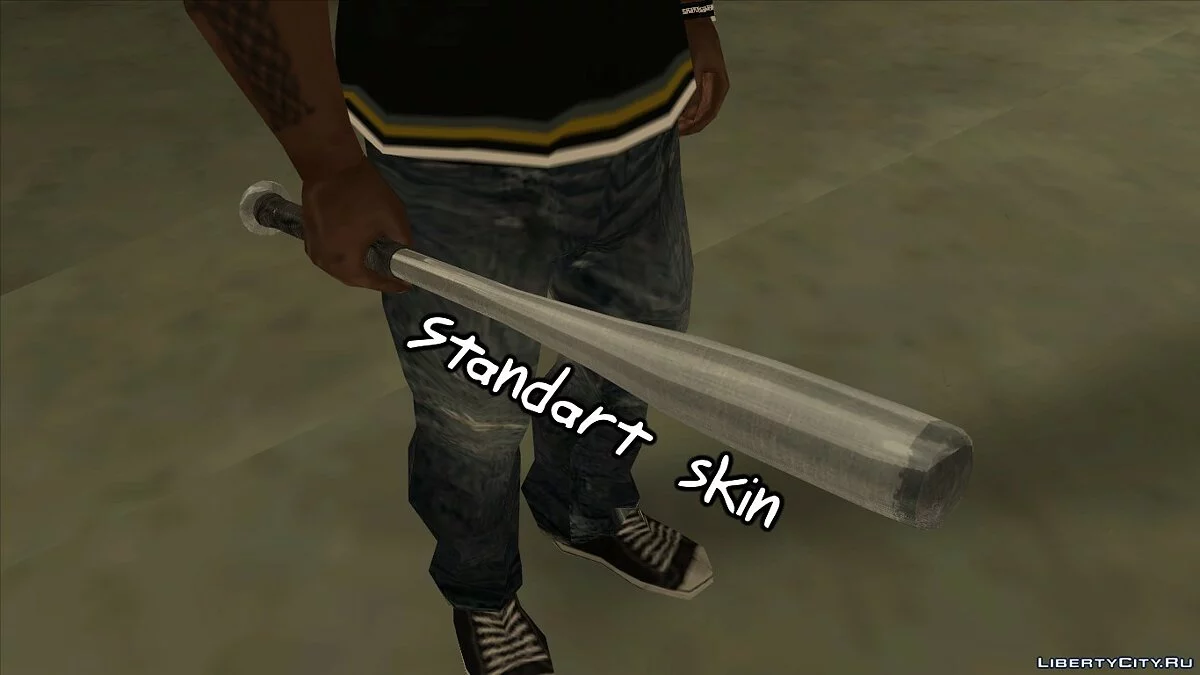Baseball bat (Bump mapping) / GTA San Andreas