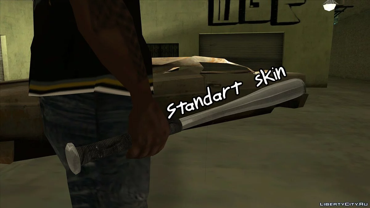 Baseball bat (Bump mapping) / GTA San Andreas