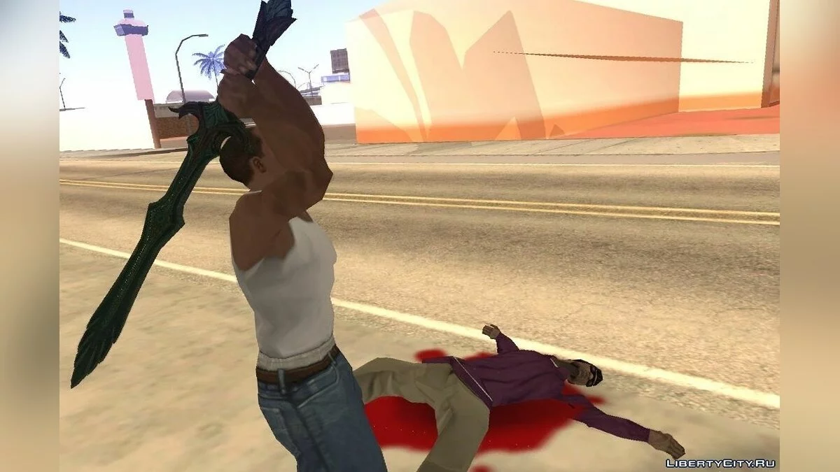 GlassSword from Skyrim / GTA San Andreas