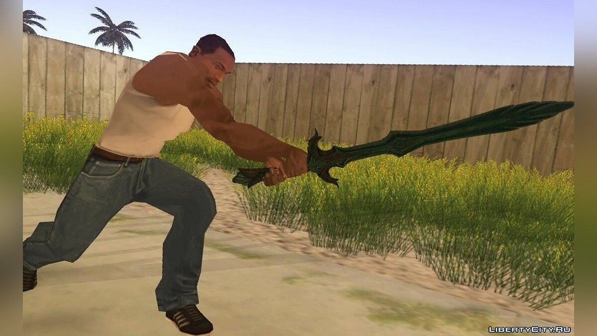 Скачать GlassSword from Skyrim для GTA San Andreas