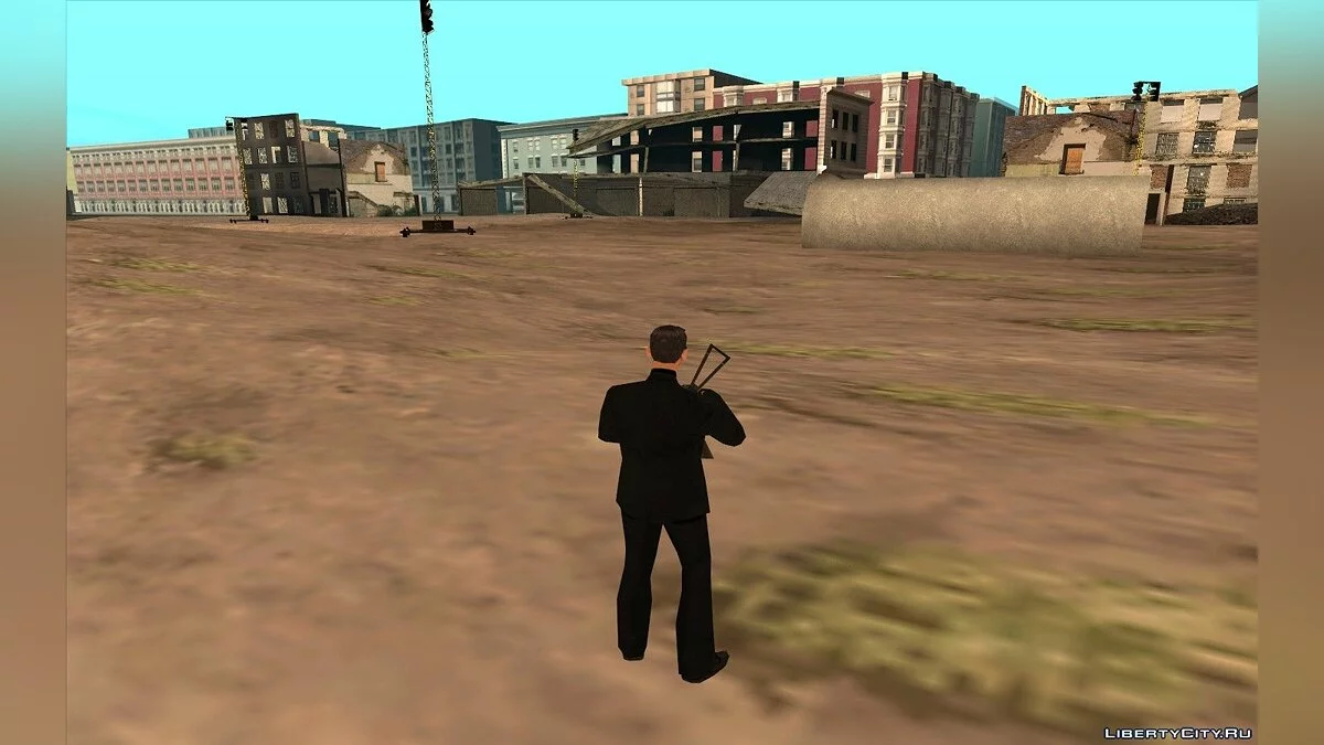 Hitman 2 АК47 to San Andreas / GTA San Andreas