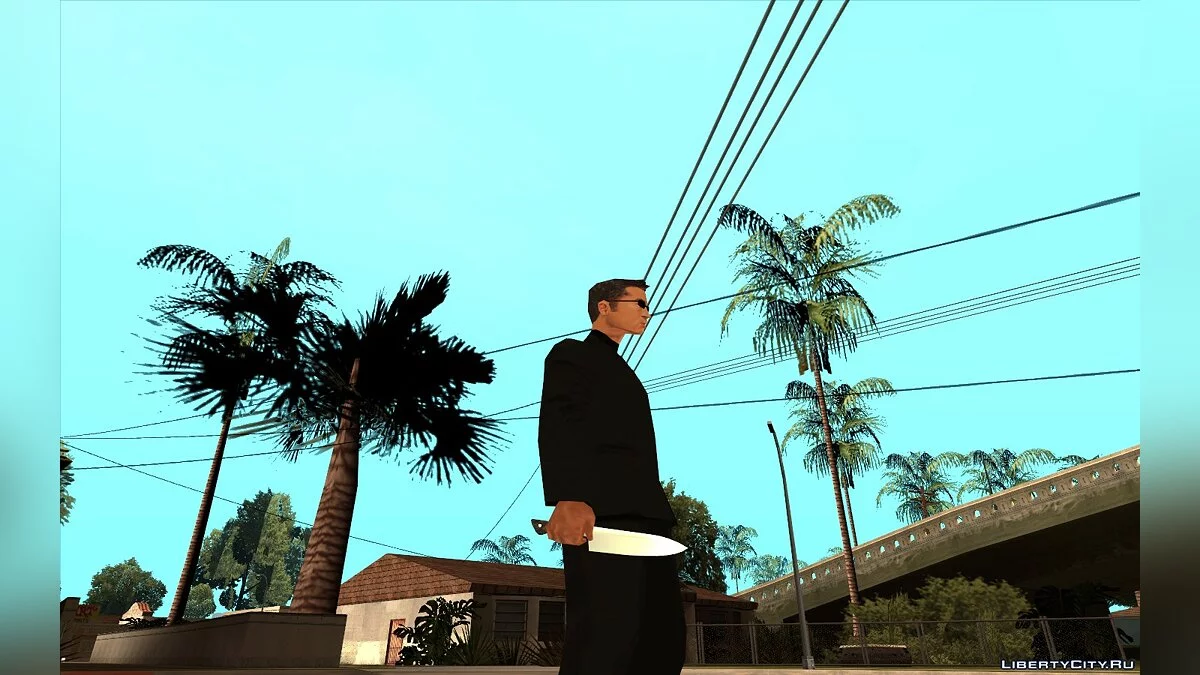 Hitman 2 kitchen knife to San Andreas / GTA San Andreas
