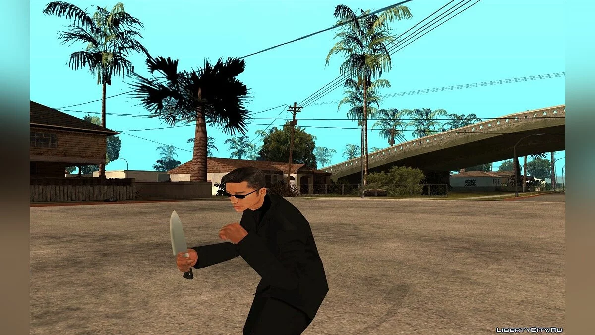 Hitman 2 kitchen knife to San Andreas / GTA San Andreas