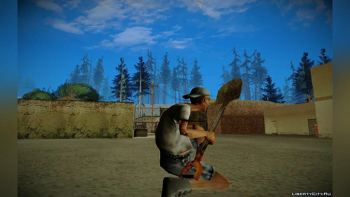 Новая лопата / GTA San Andreas