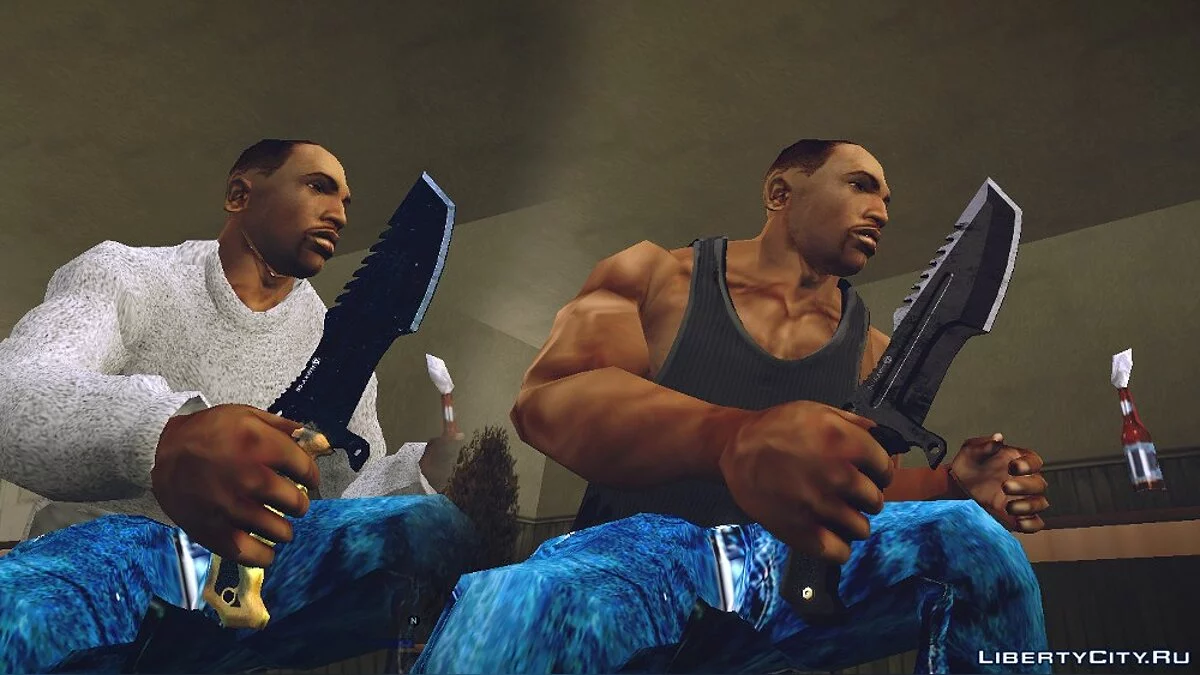 Weapons: Knifecur / GTA San Andreas