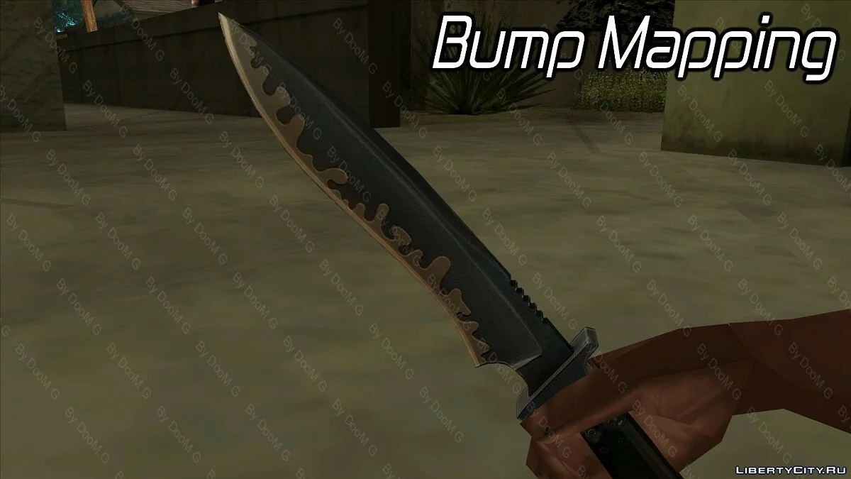 Knife from CS:S (Bump Mapping) / GTA San Andreas