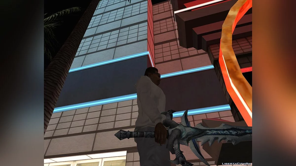 Меч из World Of Warcraft-Frostmourne / GTA San Andreas