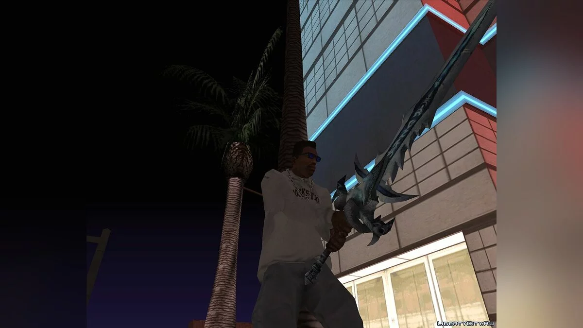 Меч из World Of Warcraft-Frostmourne / GTA San Andreas