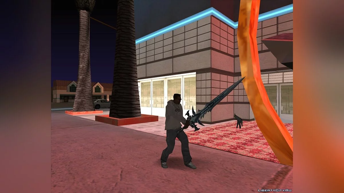 Меч из World Of Warcraft-Frostmourne / GTA San Andreas
