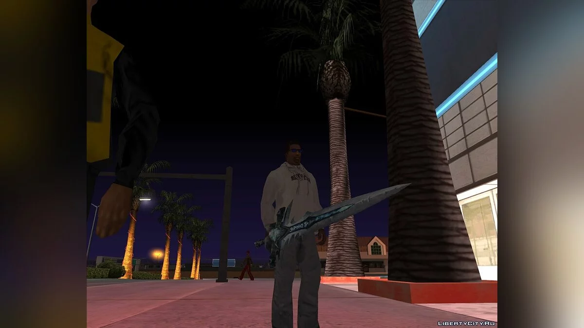 Меч из World Of Warcraft-Frostmourne / GTA San Andreas