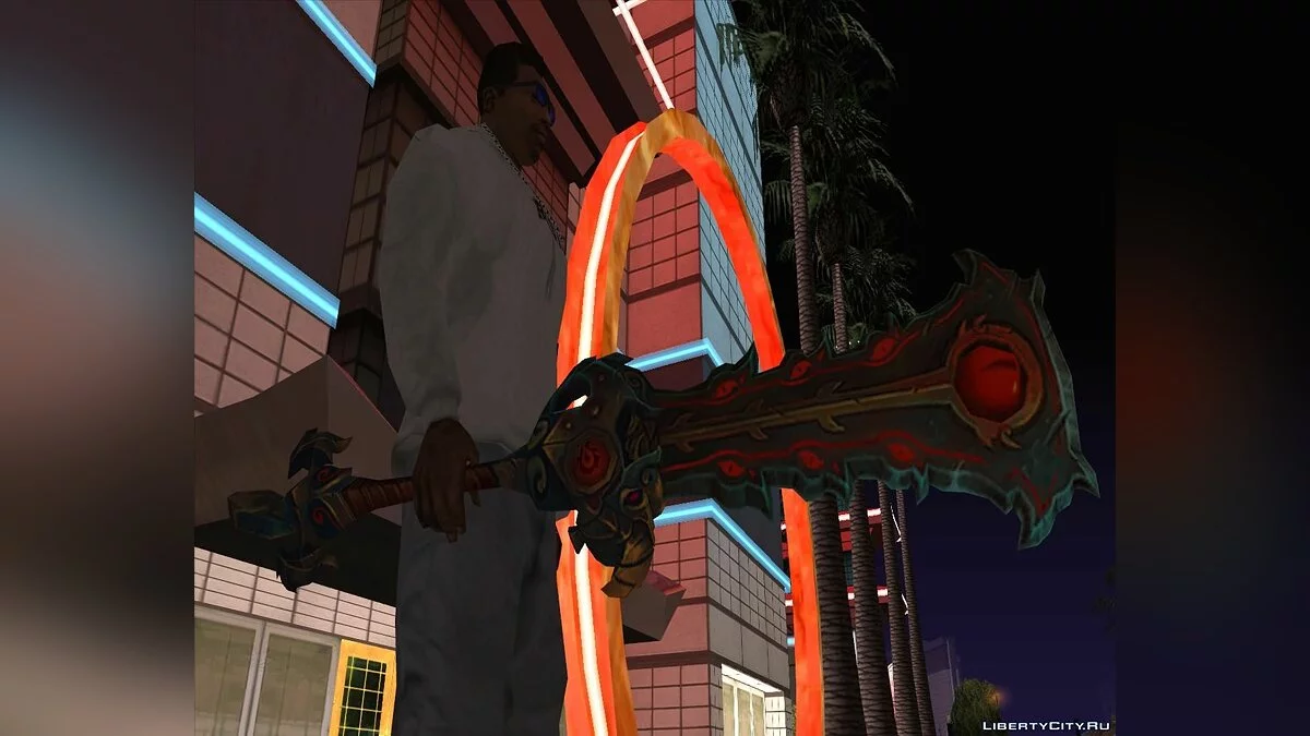 Меч из World Of Warcraft v2 / GTA San Andreas