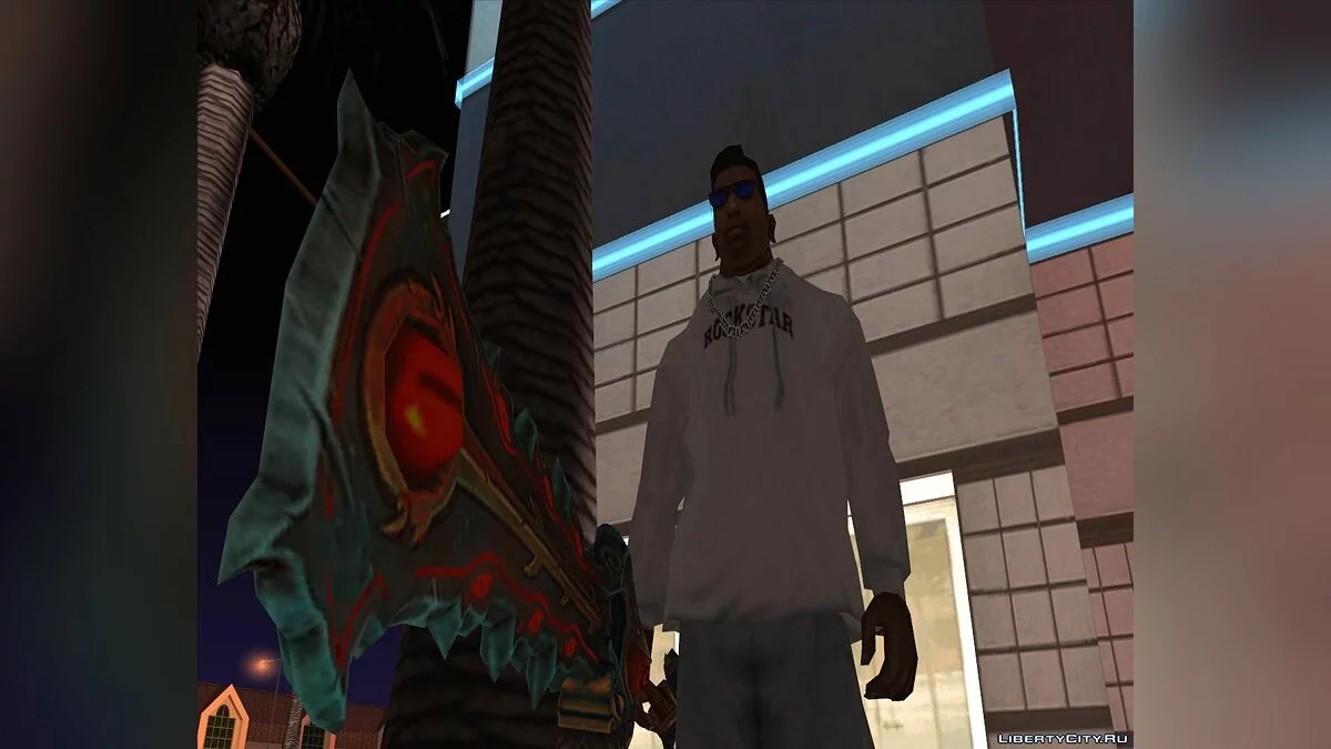 Меч из World Of Warcraft v2 / GTA San Andreas
