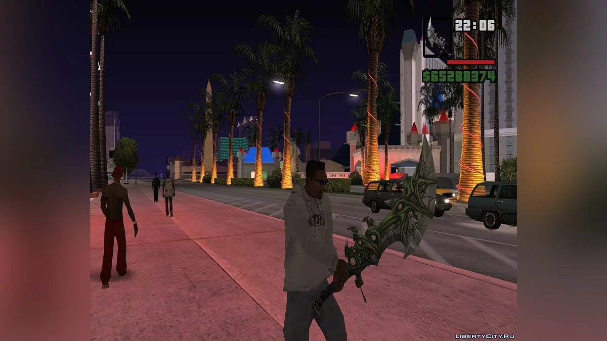 Меч из World Of Warcraft ver.3 (FINAL) / GTA San Andreas