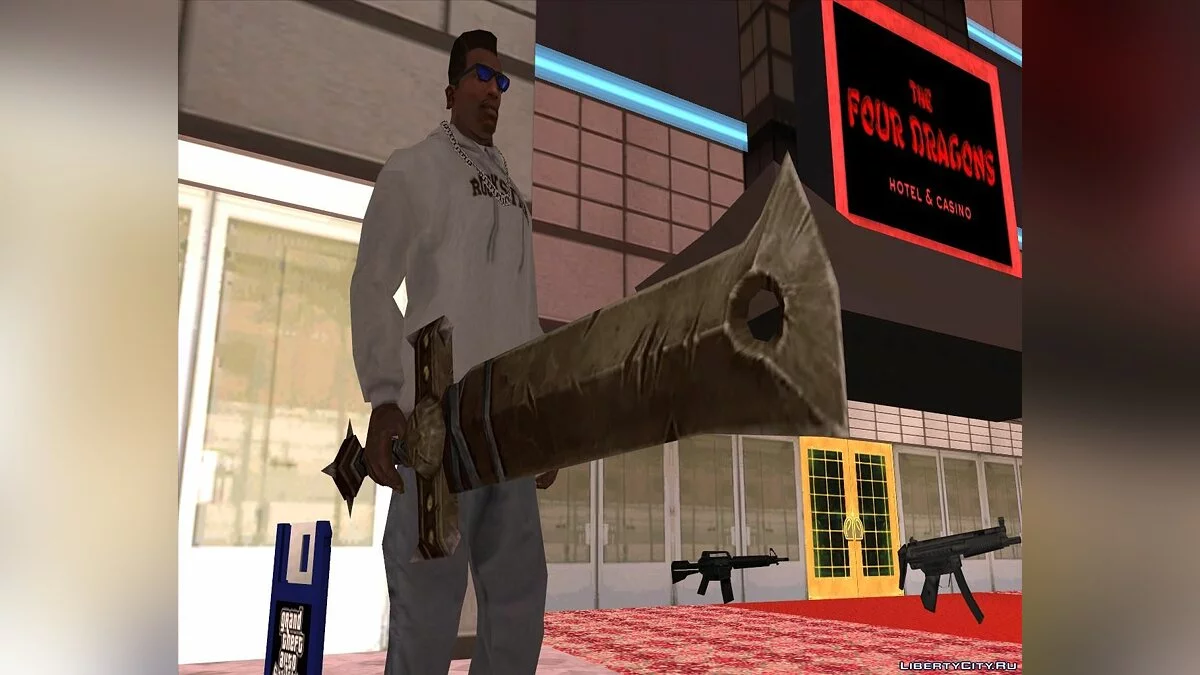 Меч из World Of Warcraft / GTA San Andreas