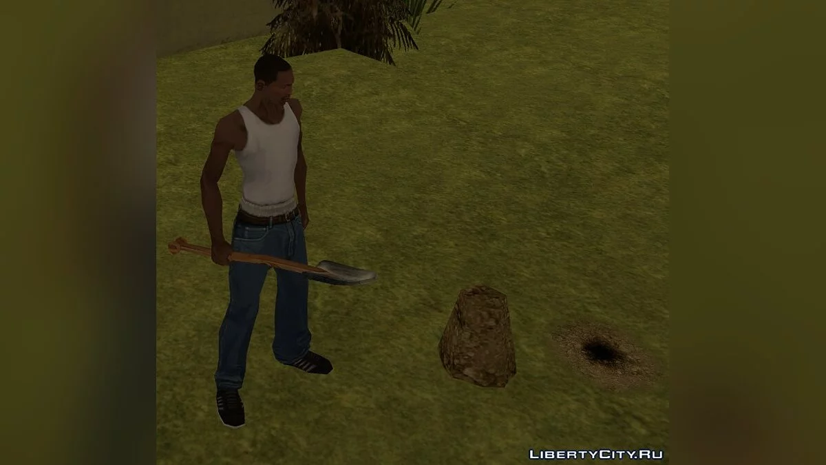 Лопата из игры Redneck Kentucky / GTA San Andreas
