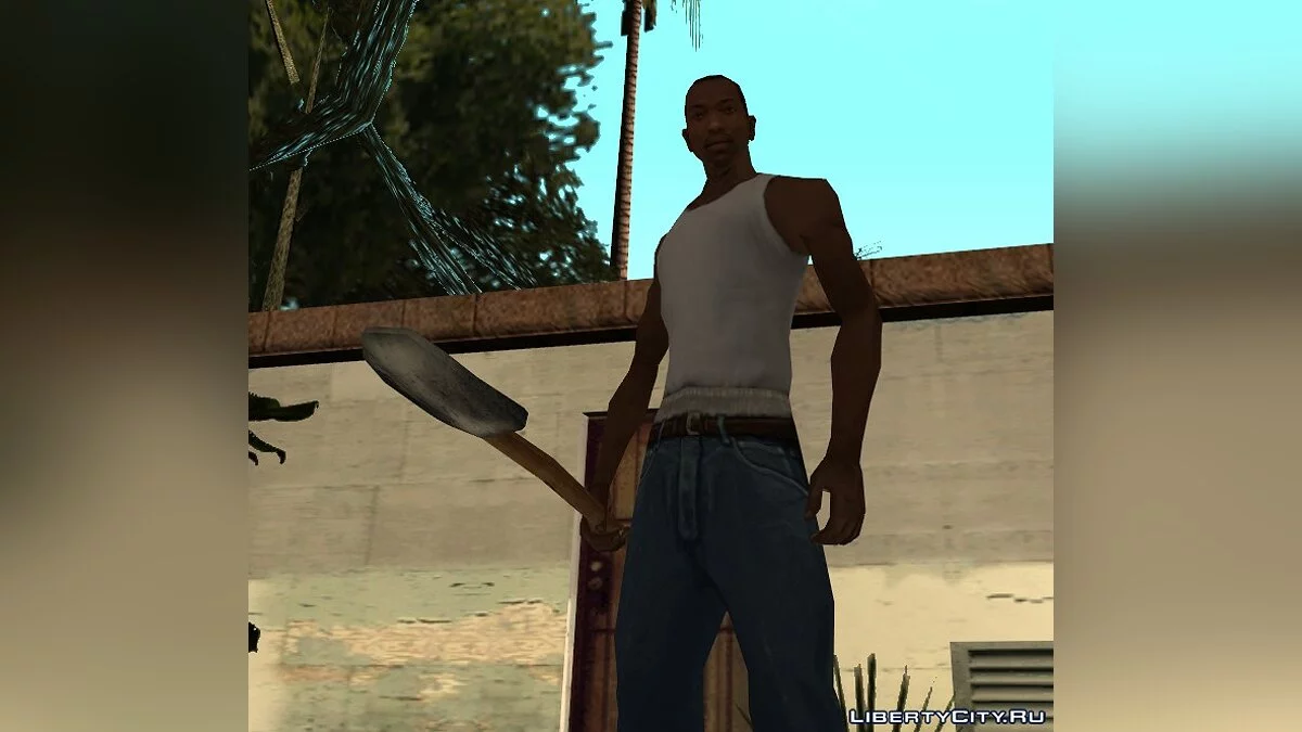 Лопата из игры Redneck Kentucky / GTA San Andreas
