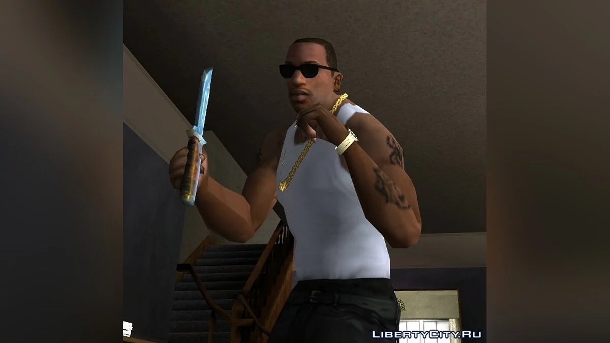 Нож из игры Kuma War / GTA San Andreas