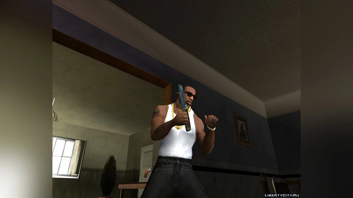 Нож из игры Kuma War / GTA San Andreas