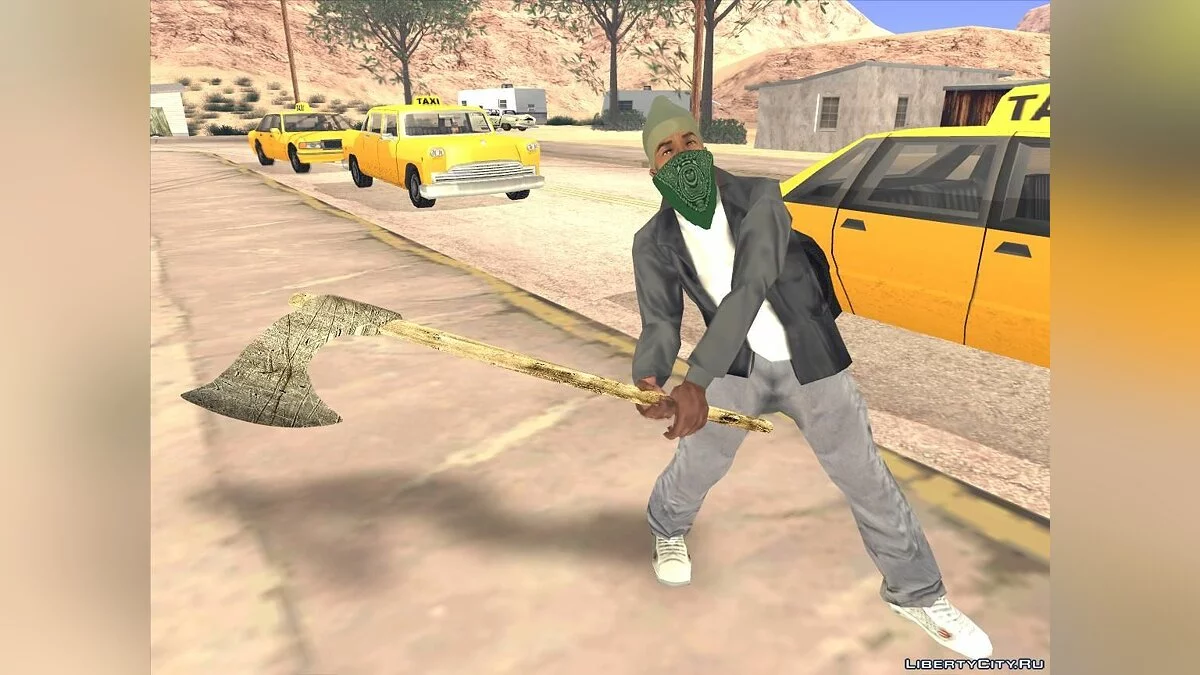Francisca Axe by VIRUStek. / GTA San Andreas