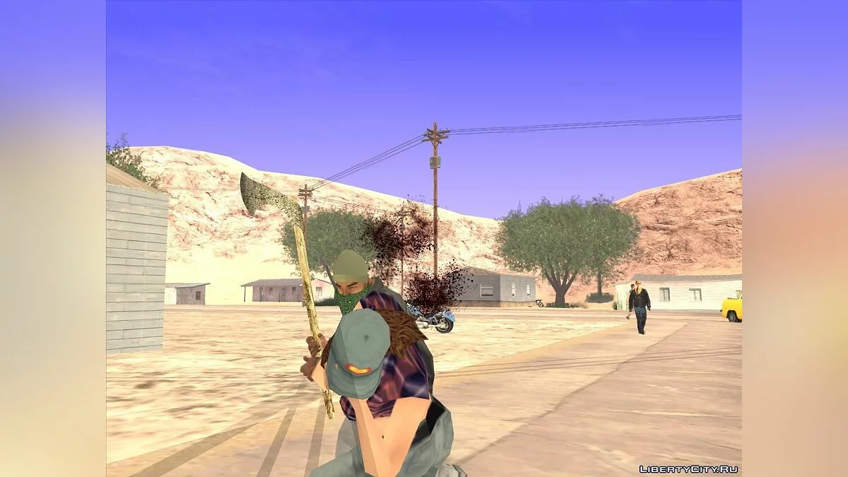Francisca Axe by VIRUStek. / GTA San Andreas