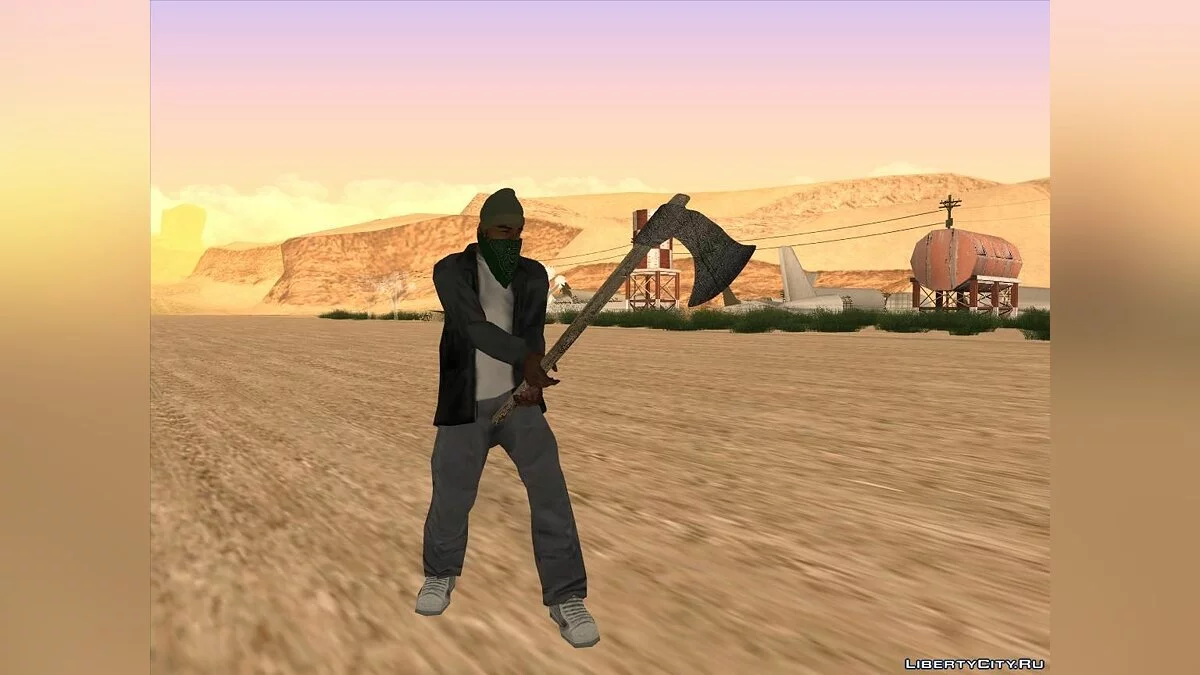 Francisca Axe by VIRUStek. / GTA San Andreas