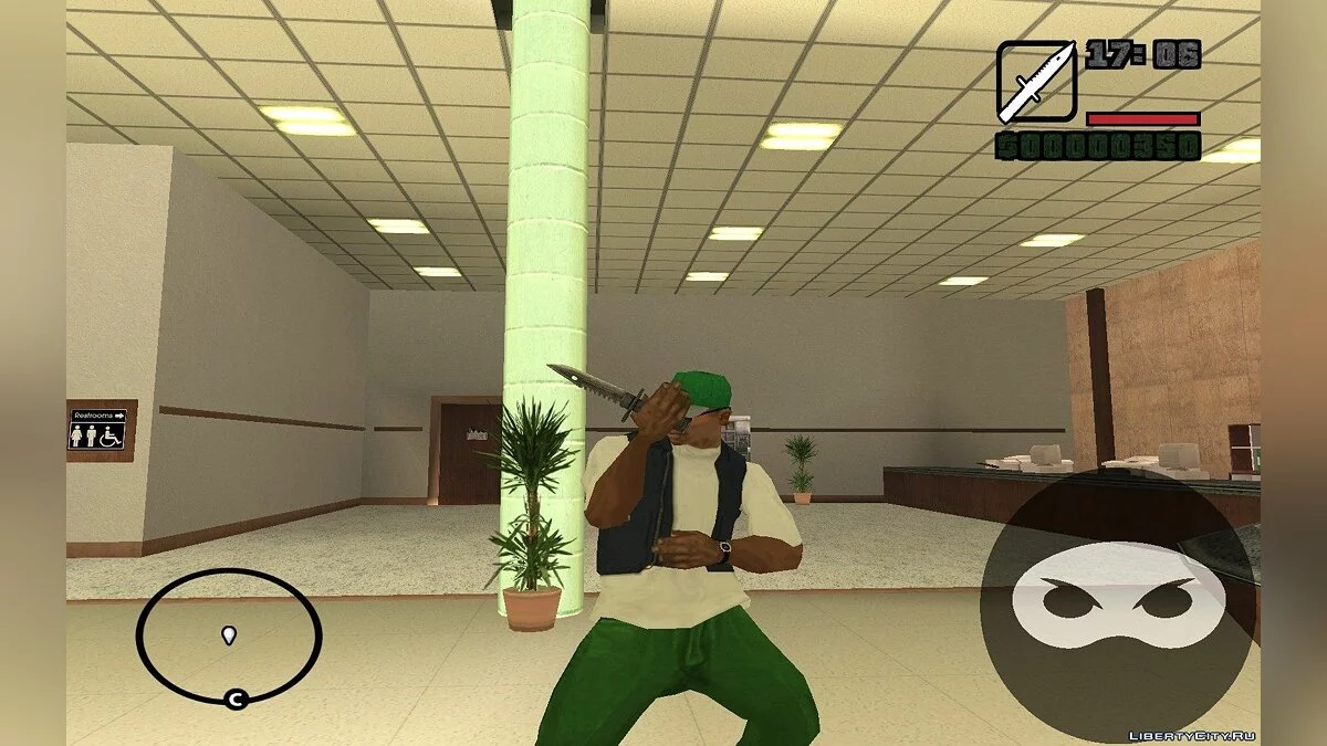 Штык-Нож М9 из CS:GO / GTA San Andreas