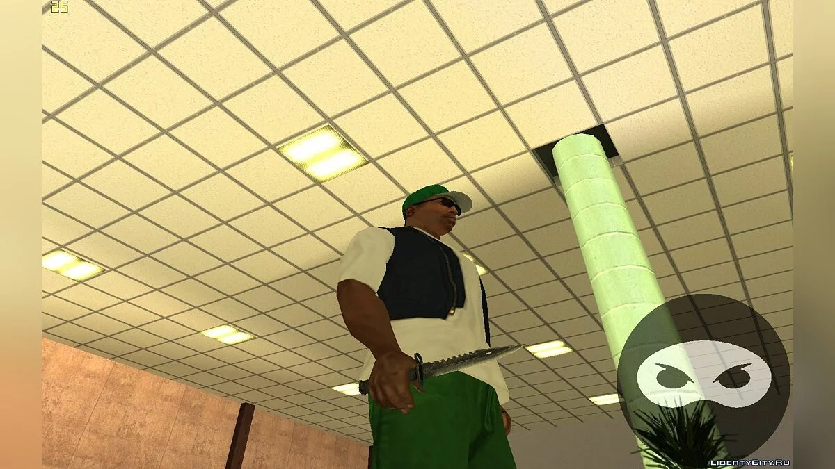 Штык-Нож М9 из CS:GO / GTA San Andreas