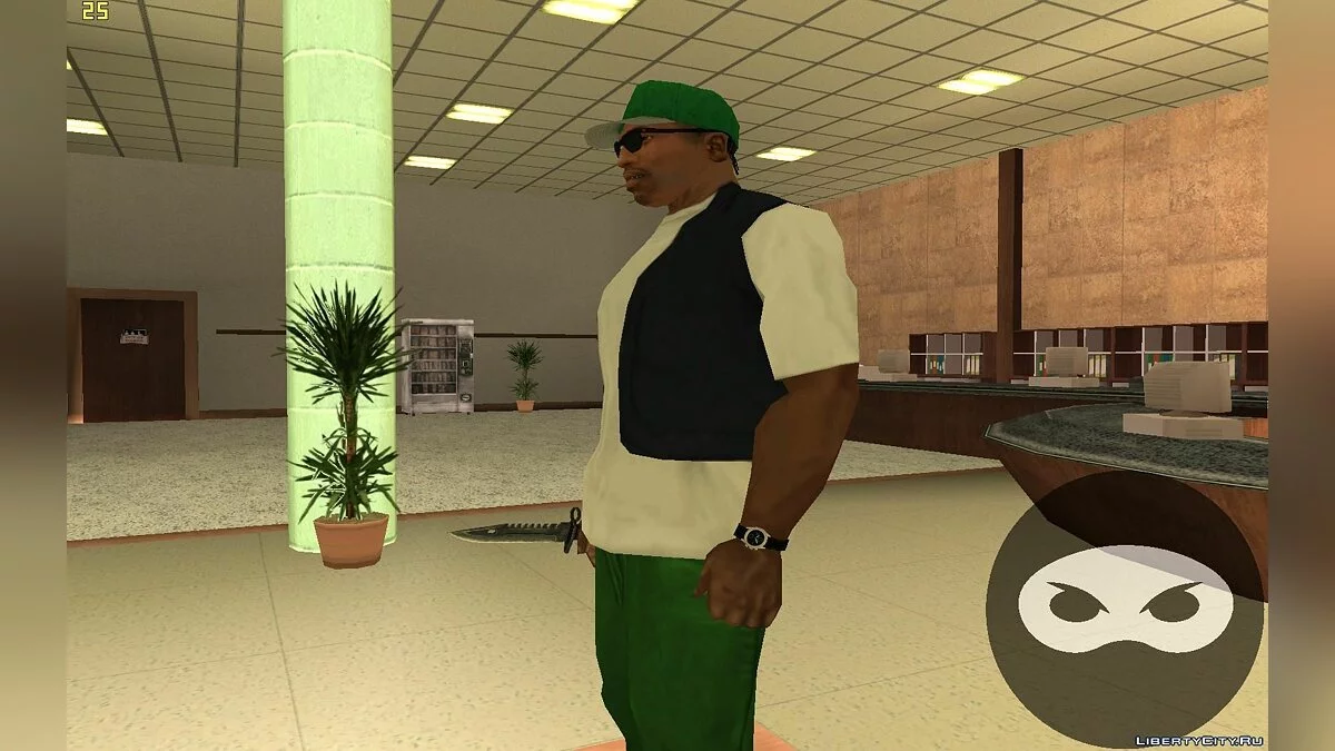 Штык-Нож М9 из CS:GO / GTA San Andreas