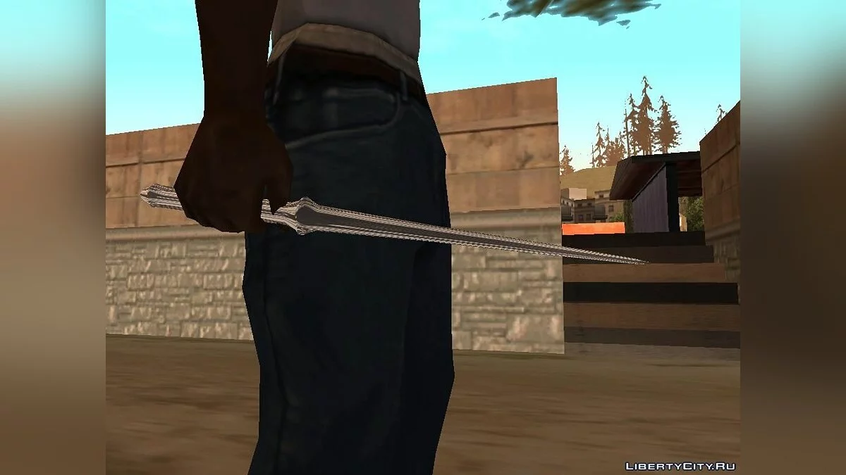 Ангельский клинок из Сверхъестественного / GTA San Andreas