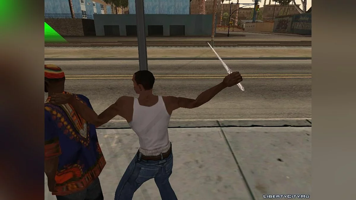 Ангельский клинок из Сверхъестественного / GTA San Andreas
