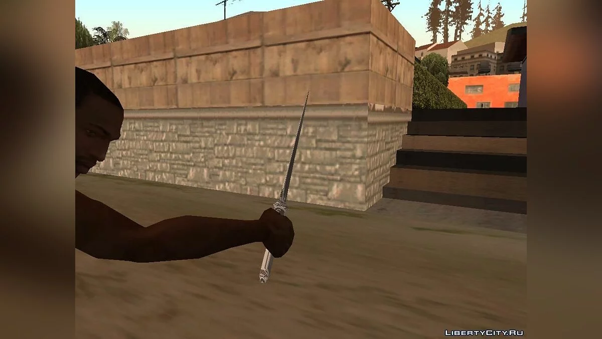 Ангельский клинок из Сверхъестественного / GTA San Andreas