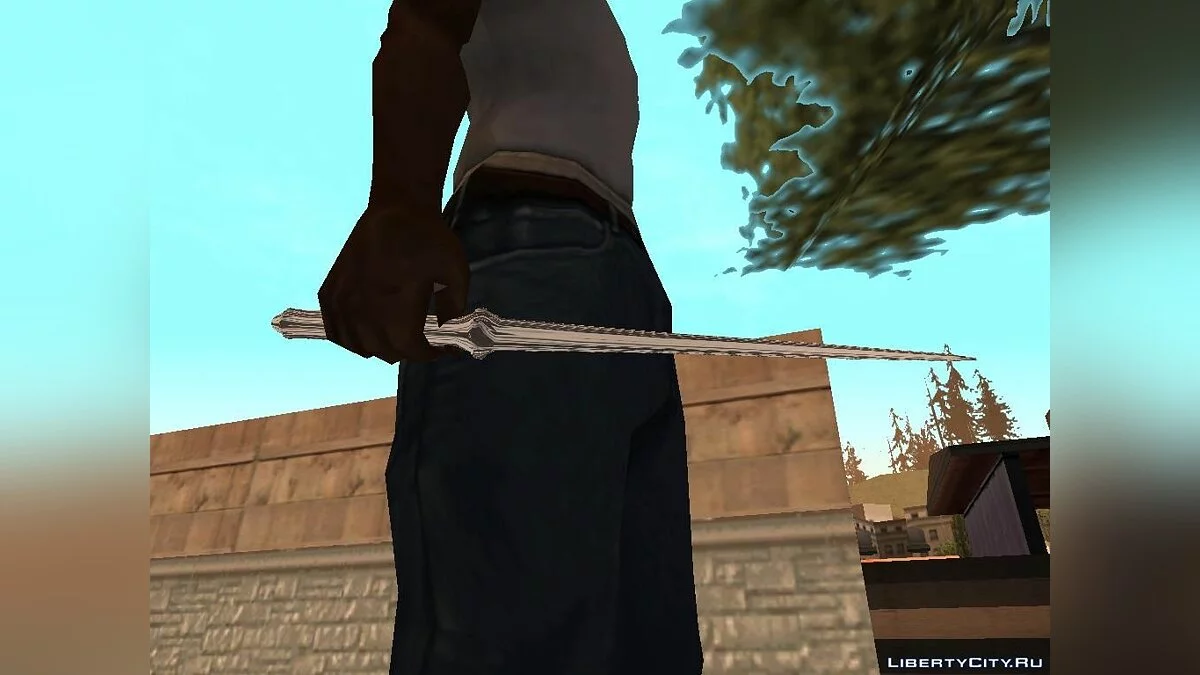 Ангельский клинок из Сверхъестественного / GTA San Andreas