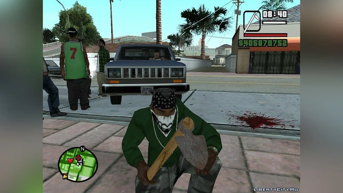 Hoe by VIRUStek. / GTA San Andreas