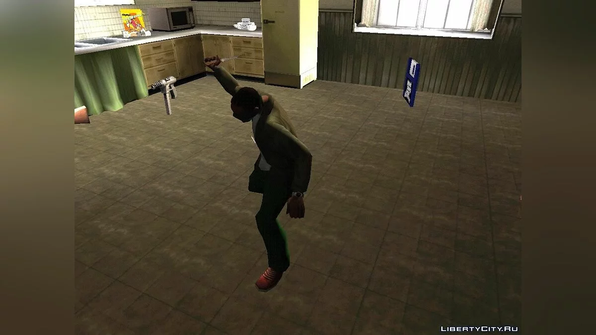 Нож Руби из сериала Сверхъестественное / GTA San Andreas