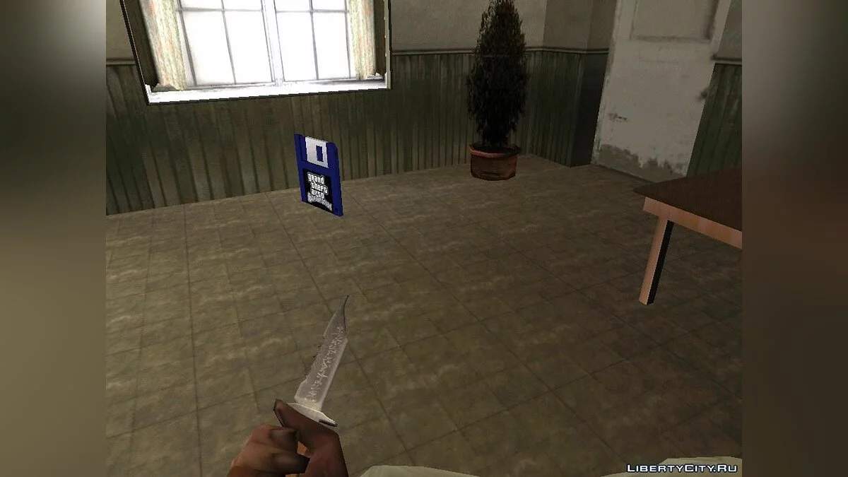 Нож Руби из сериала Сверхъестественное / GTA San Andreas