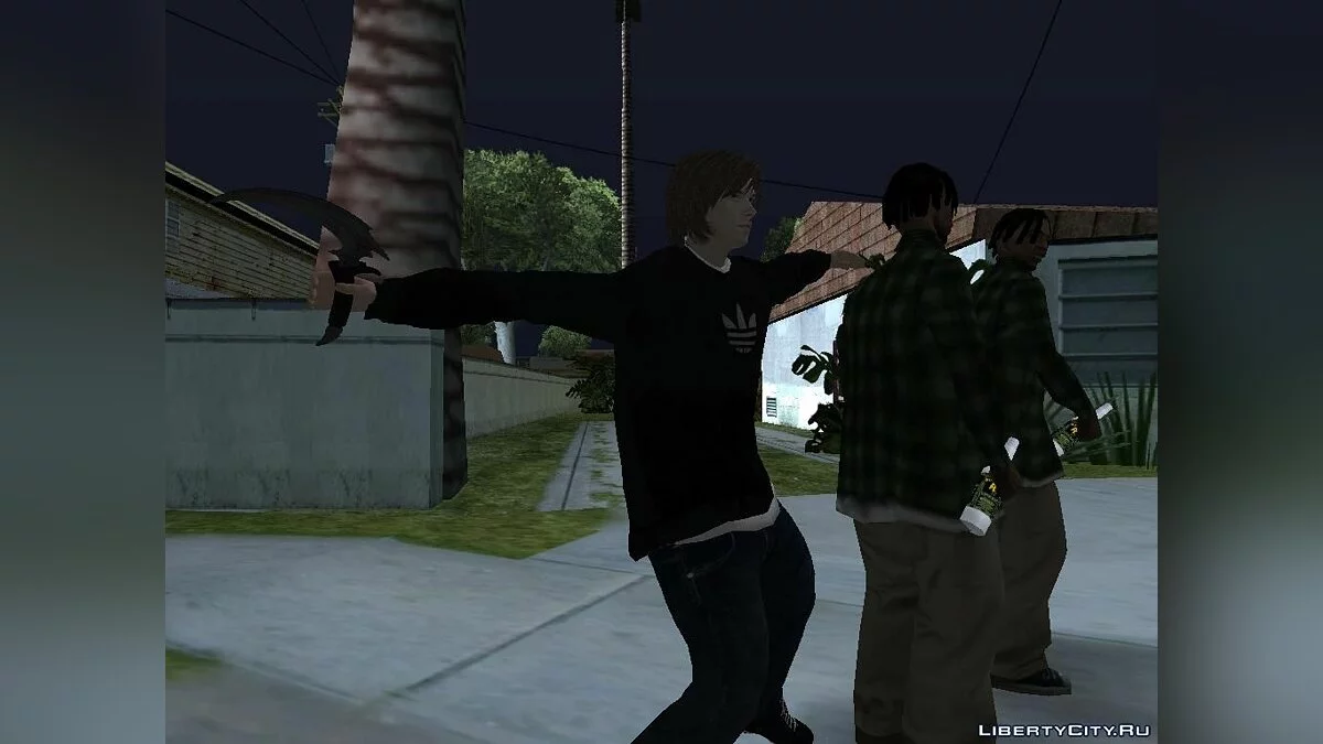 Серп-нож из сериала Сверхъестественное / GTA San Andreas