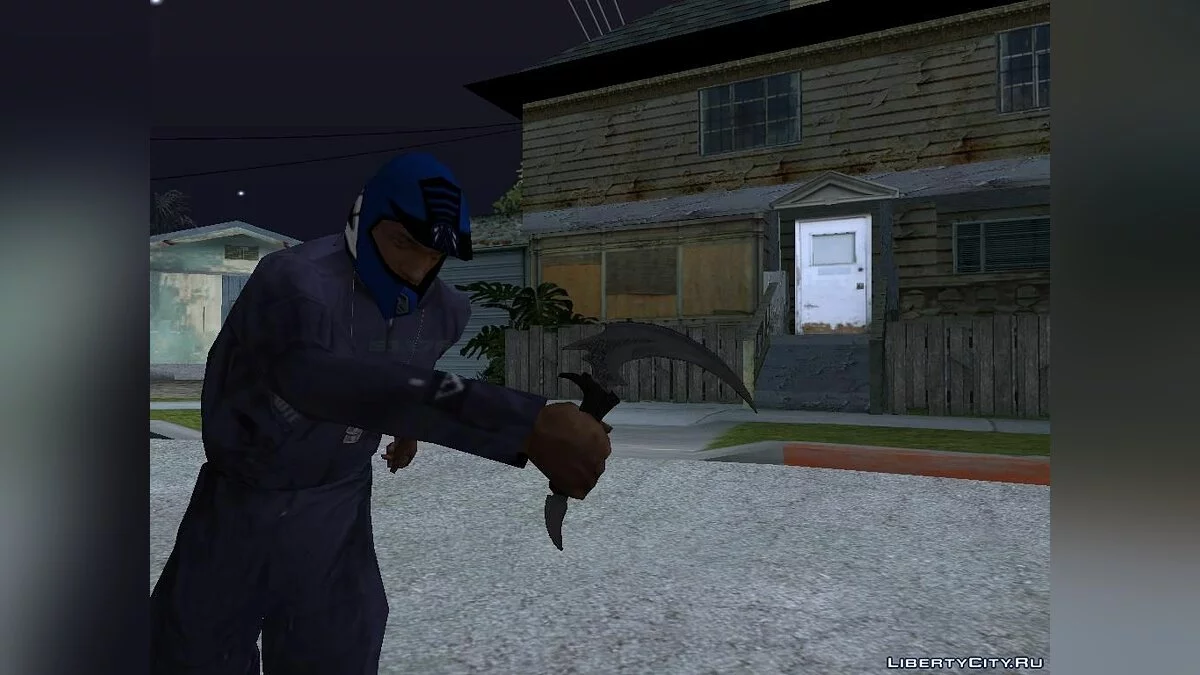 Серп-нож из сериала Сверхъестественное / GTA San Andreas