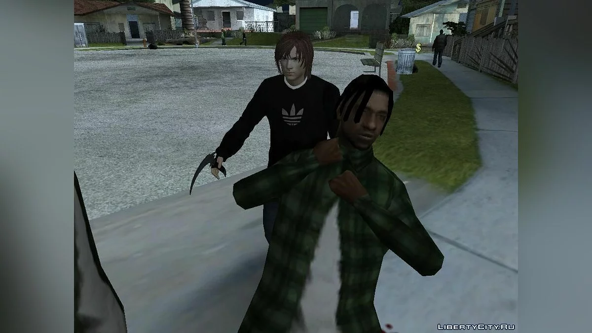 Серп-нож из сериала Сверхъестественное / GTA San Andreas