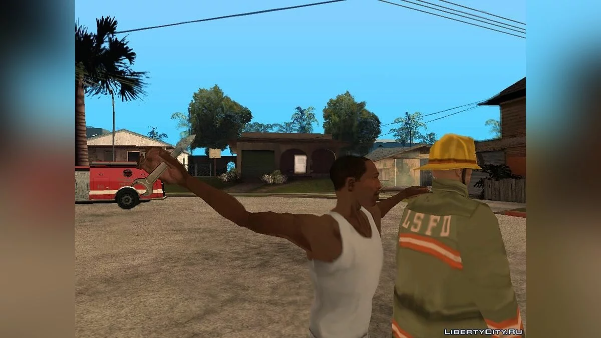 Гаечный ключ-нож / GTA San Andreas