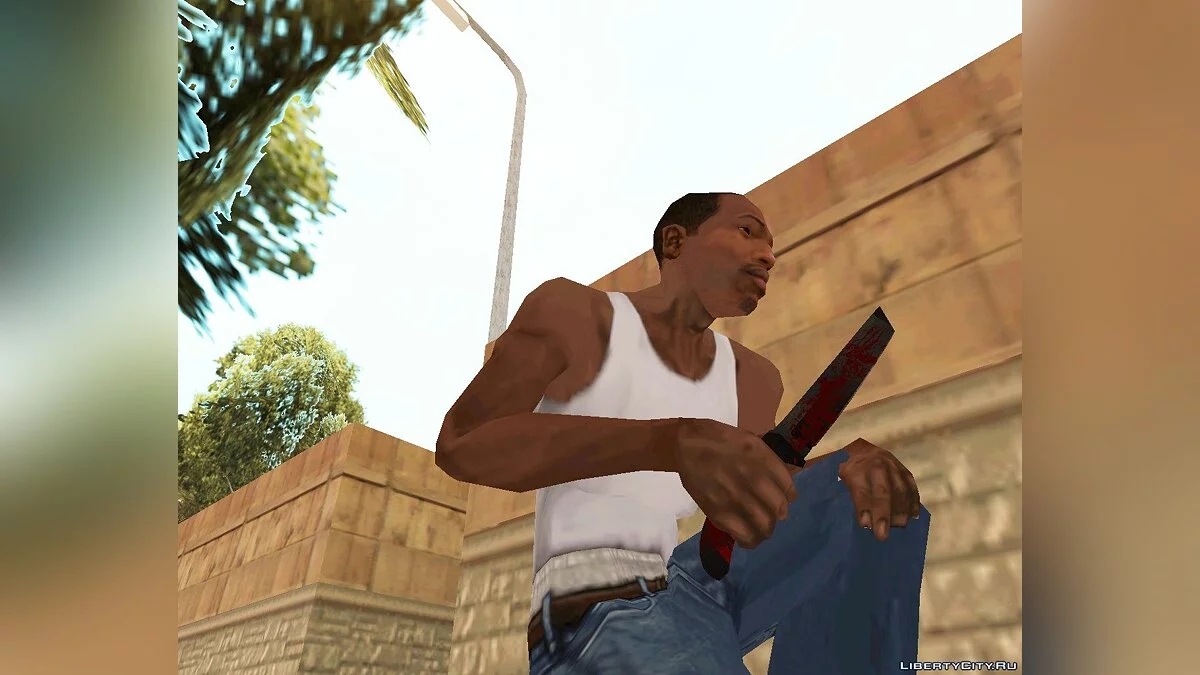 Новый ножик / GTA San Andreas