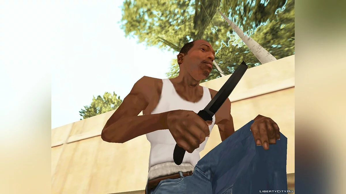 Новый ножик / GTA San Andreas