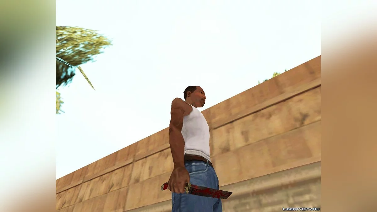 Новый ножик / GTA San Andreas
