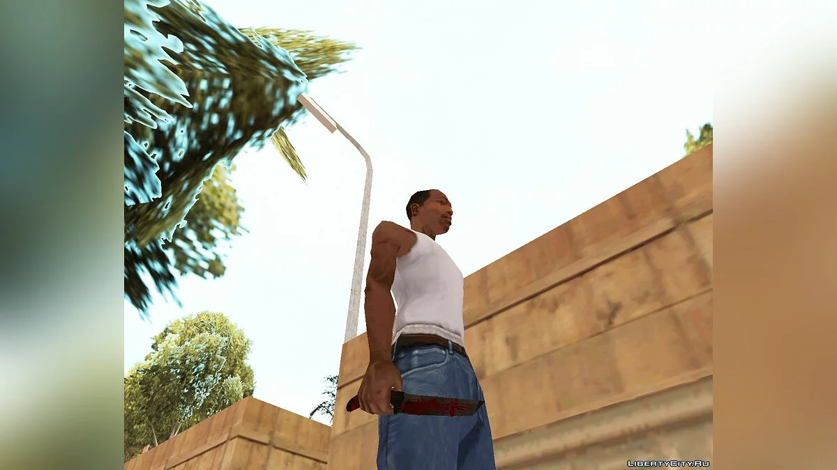Новый ножик / GTA San Andreas