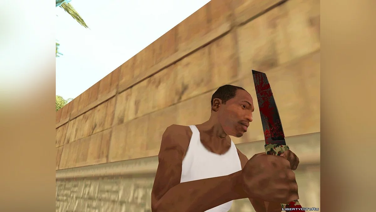 Новый ножик / GTA San Andreas