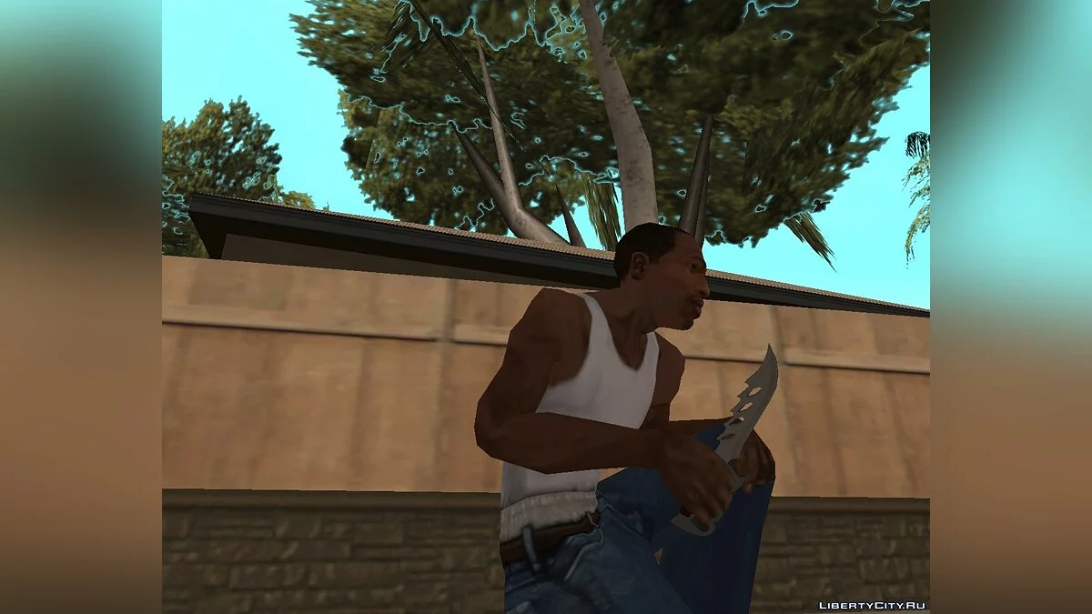 Ножик by Dima_Cj_Jonson / GTA San Andreas