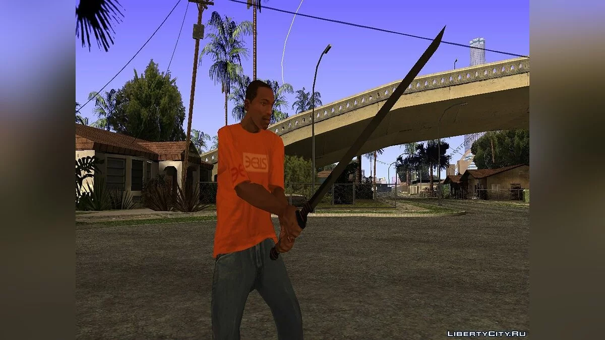 Death Stroke Sword (Batman Arkham Origins) / GTA San Andreas