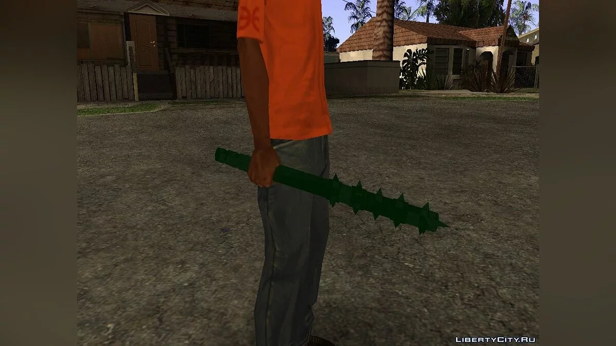 GreenLantern Spiked Bat (Injustice Gods Among Us) / GTA San Andreas